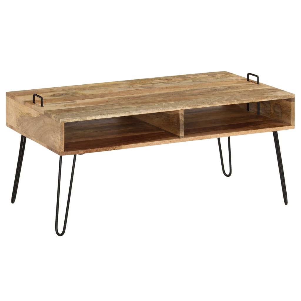 Coffee Table Solid Mango Wood 100x60x45 cm- Coffee Tables - HomeShopIreland - Home Shop Ireland - Coffee Tables - Coffee Table Solid Mango Wood 100x60x45 cm