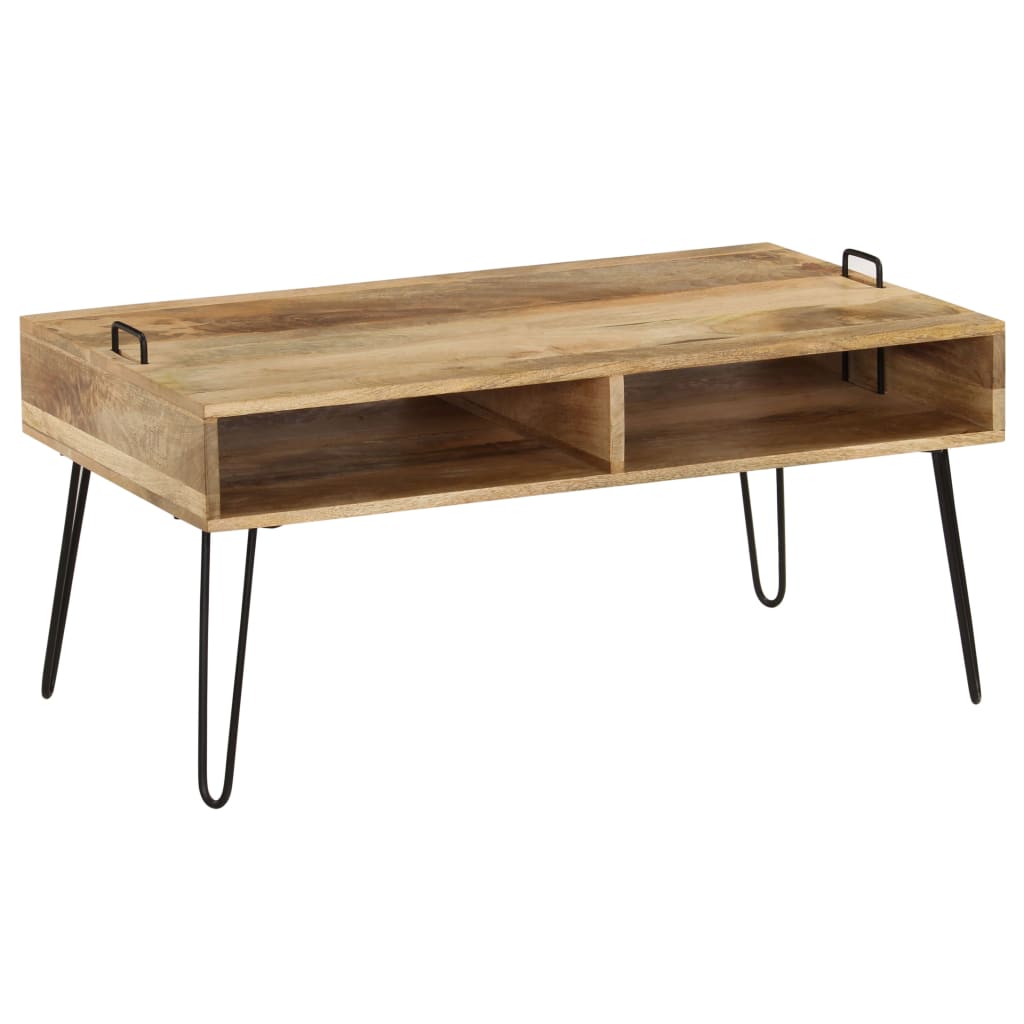 Coffee Table Solid Mango Wood 100x60x45 cm- Coffee Tables - HomeShopIreland - Home Shop Ireland - Coffee Tables - Coffee Table Solid Mango Wood 100x60x45 cm