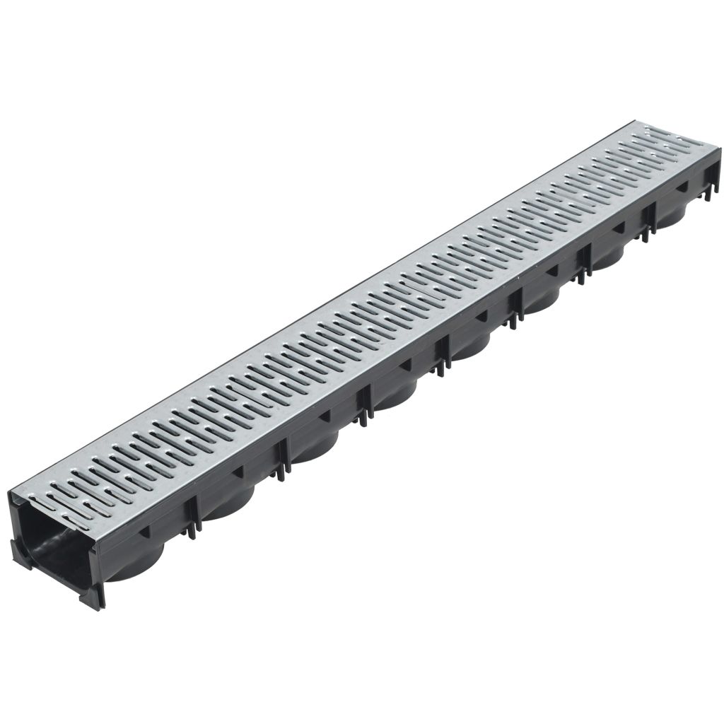 Drainage Channels 6 pcs Galvanised Steel 6 m- Drains - HomeShopIreland - Home Shop Ireland - Drains - Drainage Channels 6 pcs Galvanised Steel 6 m