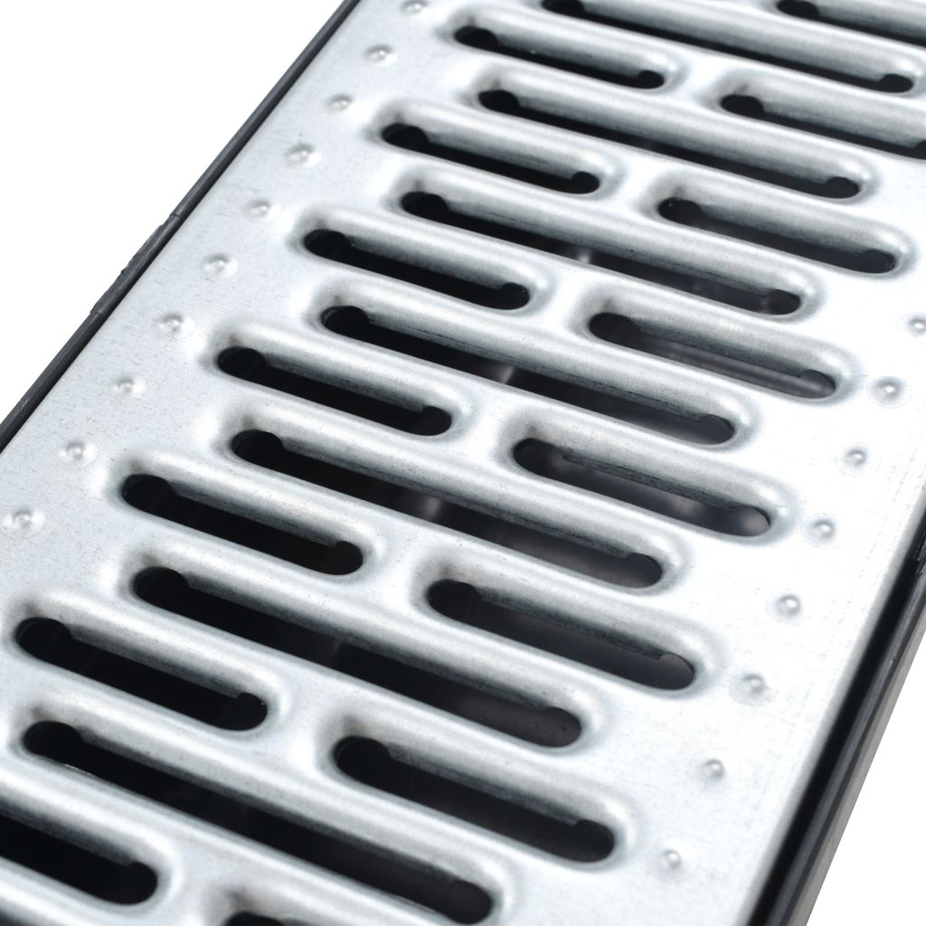 Drainage Channels 6 pcs Galvanised Steel 6 m- Drains - HomeShopIreland - Home Shop Ireland - Drains - Drainage Channels 6 pcs Galvanised Steel 6 m