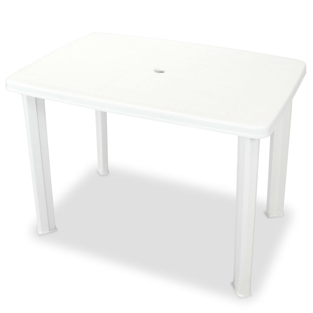 3 Piece Bistro Set Plastic White- Outdoor Furniture Sets - HomeShopIreland - Home Shop Ireland - Outdoor Furniture Sets - 3 Piece Bistro Set Plastic White