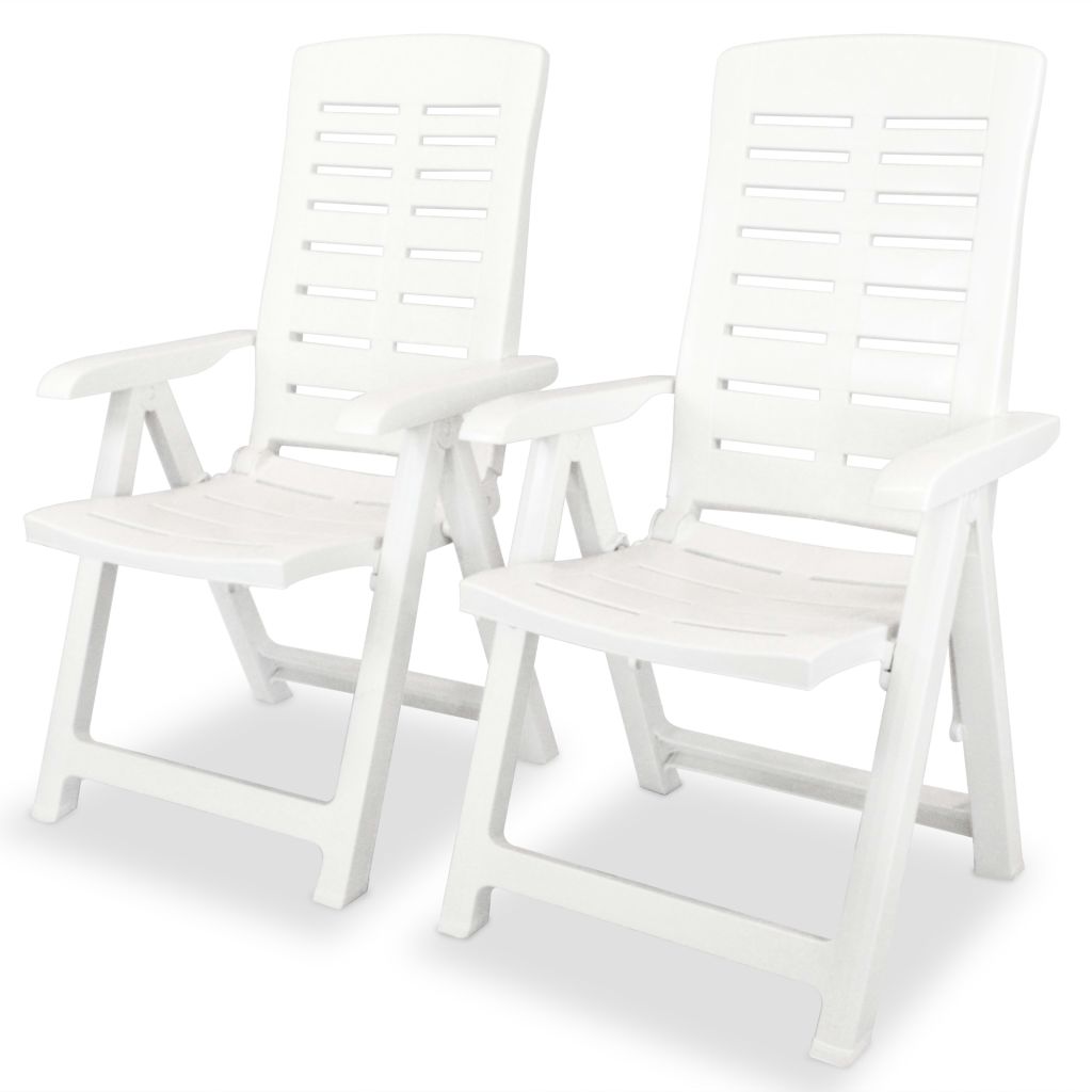 3 Piece Bistro Set Plastic White- Outdoor Furniture Sets - HomeShopIreland - Home Shop Ireland - Outdoor Furniture Sets - 3 Piece Bistro Set Plastic White