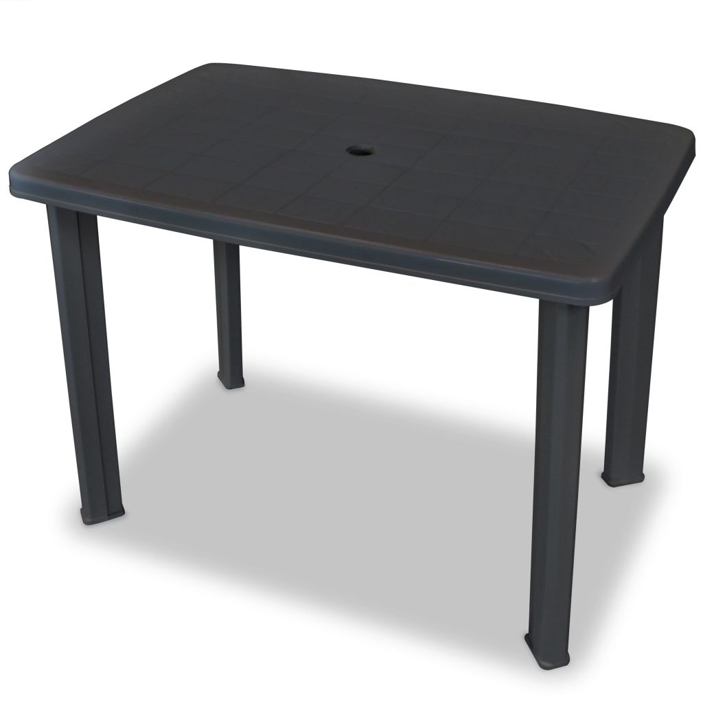 3 Piece Bistro Set Plastic Anthracite- Outdoor Furniture Sets - HomeShopIreland - Home Shop Ireland - Outdoor Furniture Sets - 3 Piece Bistro Set Plastic Anthracite