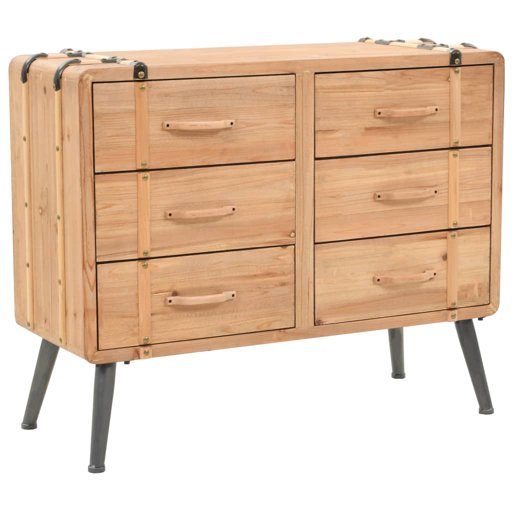 Drawer Cabinet Solid Fir Wood 91x35x73 cm- Storage Cabinets & Lockers - HomeShopIreland - Home Shop Ireland - Storage Cabinets & Lockers - Drawer Cabinet Solid Fir Wood 91x35x73 cm