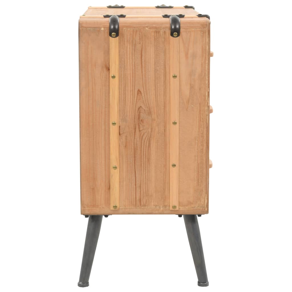 Drawer Cabinet Solid Fir Wood 91x35x73 cm- Storage Cabinets & Lockers - HomeShopIreland - Home Shop Ireland - Storage Cabinets & Lockers - Drawer Cabinet Solid Fir Wood 91x35x73 cm