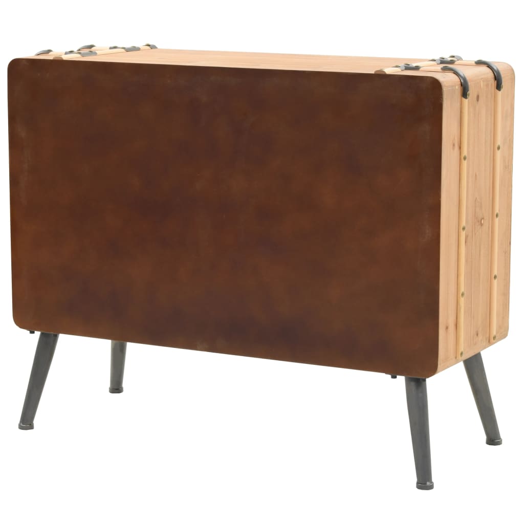 Drawer Cabinet Solid Fir Wood 91x35x73 cm- Storage Cabinets & Lockers - HomeShopIreland - Home Shop Ireland - Storage Cabinets & Lockers - Drawer Cabinet Solid Fir Wood 91x35x73 cm