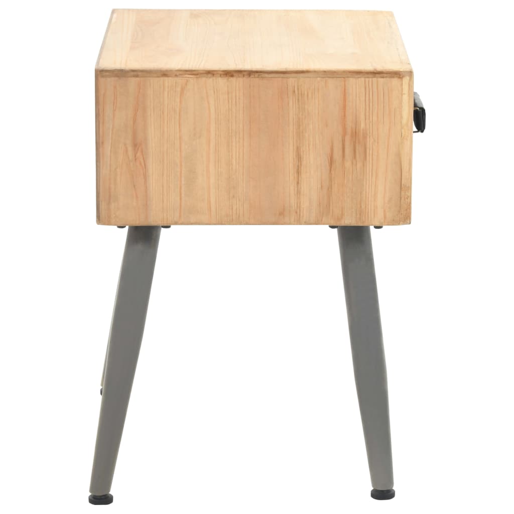 Bedside Table Solid Fir Wood 43x38x50 cm- Bedside Tables - HomeShopIreland - Home Shop Ireland - Bedside Tables - Bedside Table Solid Fir Wood 43x38x50 cm