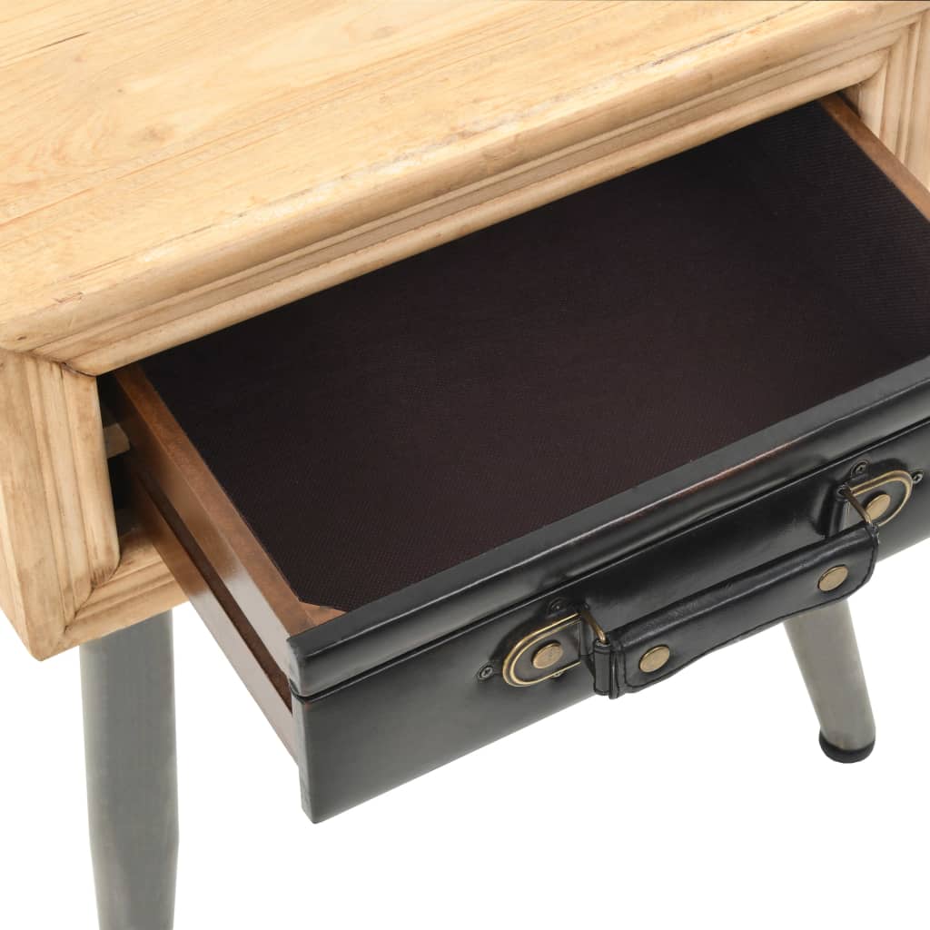 Bedside Table Solid Fir Wood 43x38x50 cm- Bedside Tables - HomeShopIreland - Home Shop Ireland - Bedside Tables - Bedside Table Solid Fir Wood 43x38x50 cm
