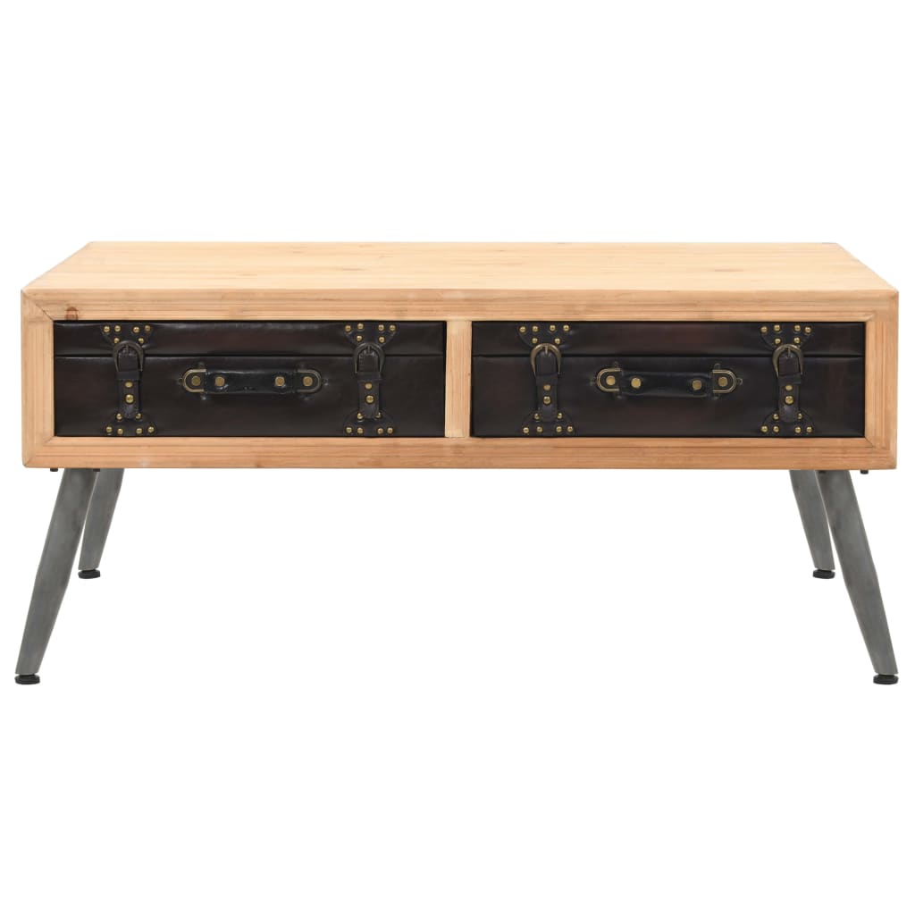 Coffee Table Solid Fir Wood 115x55x50 cm- Coffee Tables - HomeShopIreland - Home Shop Ireland - Coffee Tables - Coffee Table Solid Fir Wood 115x55x50 cm