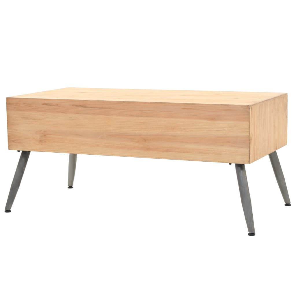 Coffee Table Solid Fir Wood 115x55x50 cm- Coffee Tables - HomeShopIreland - Home Shop Ireland - Coffee Tables - Coffee Table Solid Fir Wood 115x55x50 cm