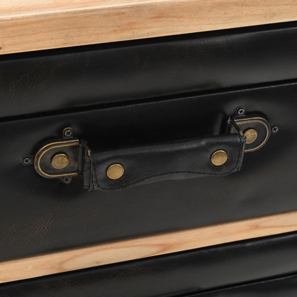 Drawer Cabinet Solid Fir Wood 80x36x75 cm- Buffets & Sideboards - HomeShopIreland - Home Shop Ireland - Buffets & Sideboards - Drawer Cabinet Solid Fir Wood 80x36x75 cm