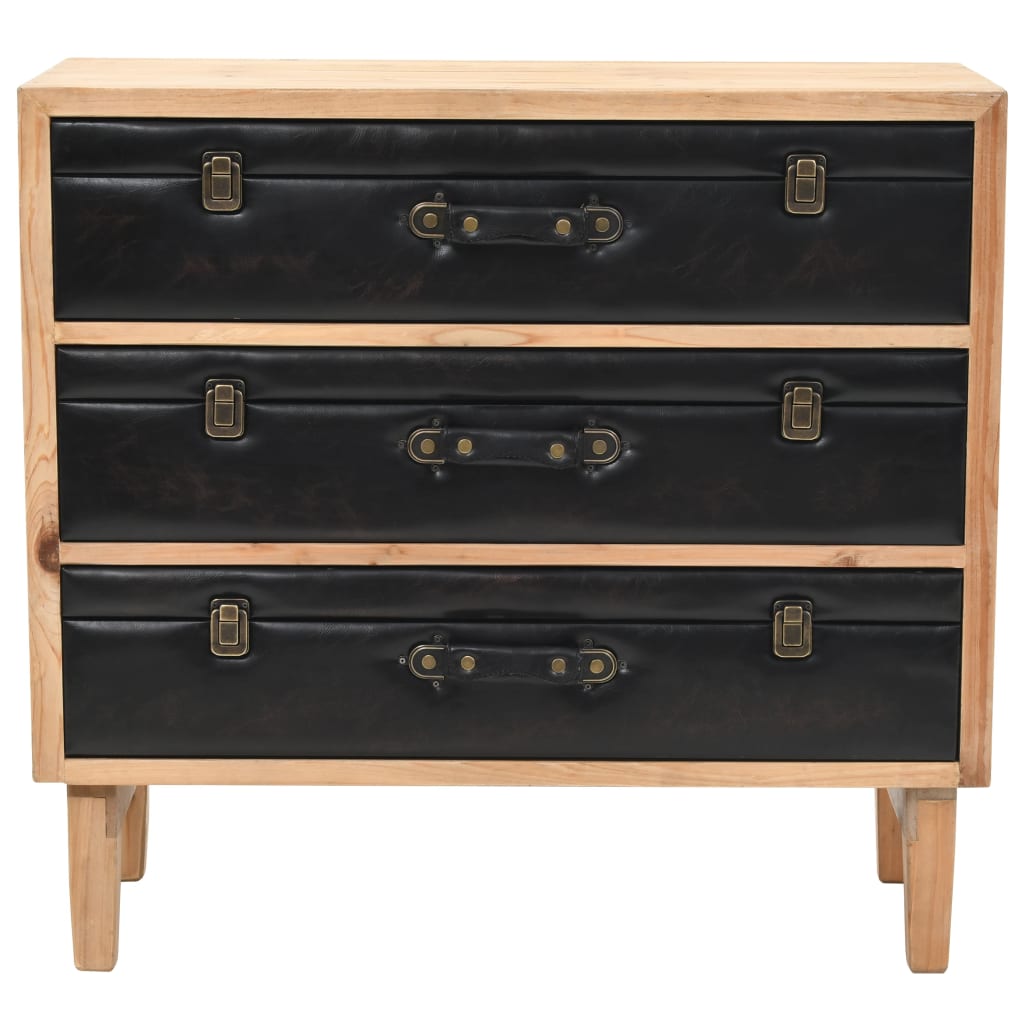 Drawer Cabinet Solid Fir Wood 80x36x75 cm- Buffets & Sideboards - HomeShopIreland - Home Shop Ireland - Buffets & Sideboards - Drawer Cabinet Solid Fir Wood 80x36x75 cm