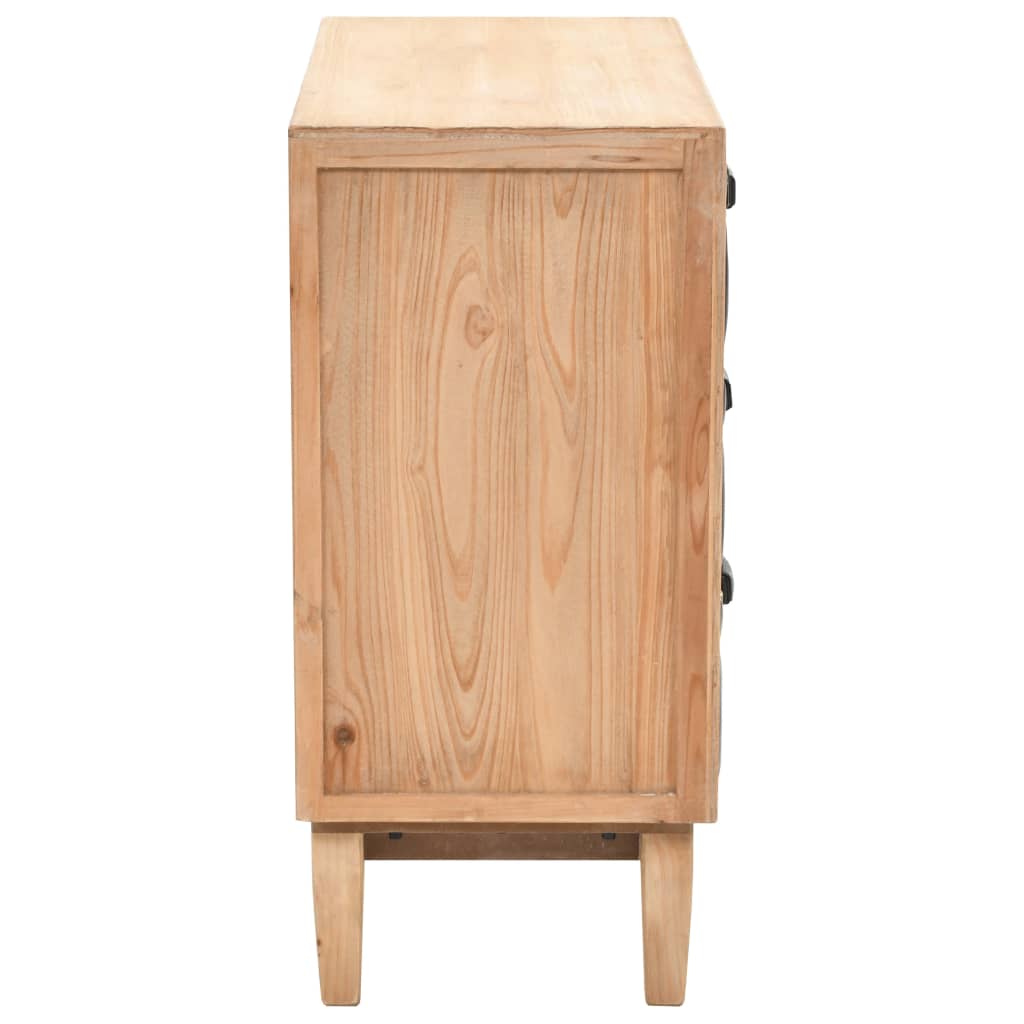 Drawer Cabinet Solid Fir Wood 80x36x75 cm- Buffets & Sideboards - HomeShopIreland - Home Shop Ireland - Buffets & Sideboards - Drawer Cabinet Solid Fir Wood 80x36x75 cm