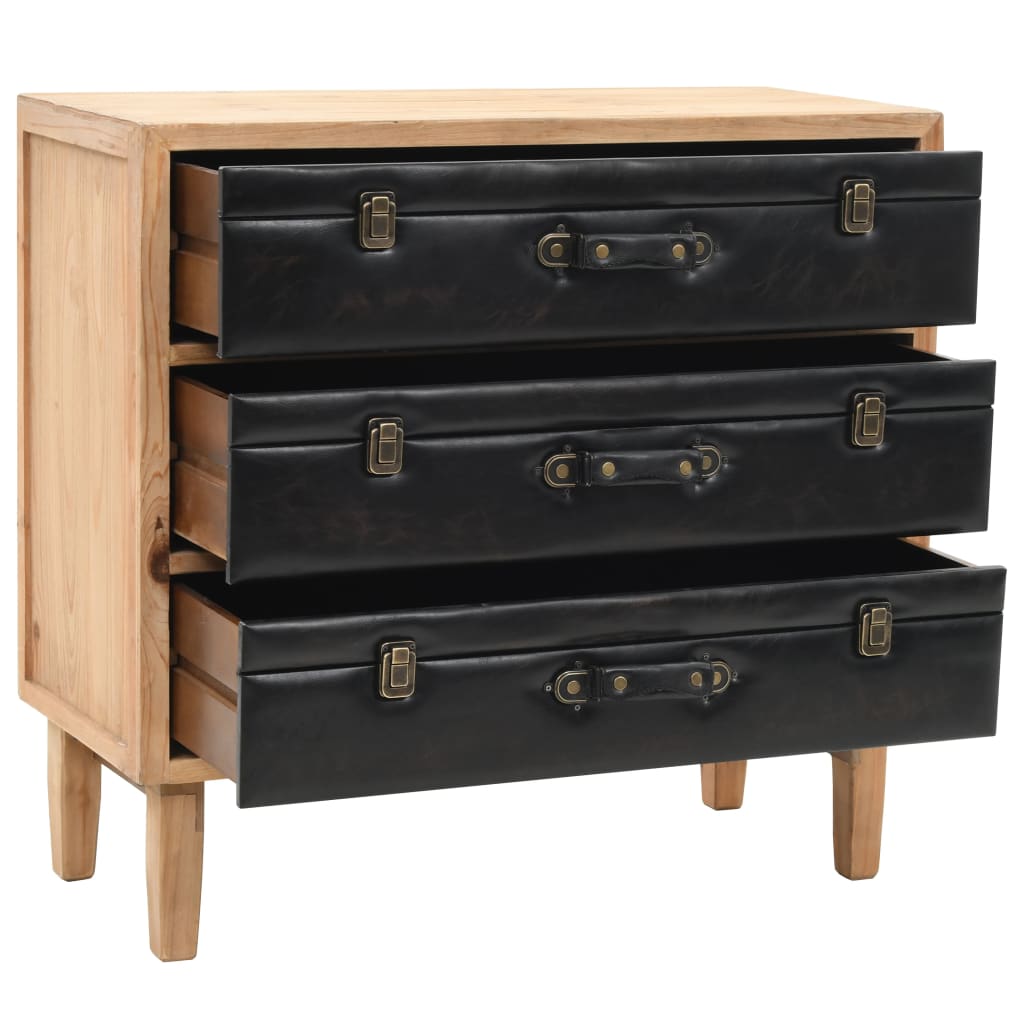 Drawer Cabinet Solid Fir Wood 80x36x75 cm- Buffets & Sideboards - HomeShopIreland - Home Shop Ireland - Buffets & Sideboards - Drawer Cabinet Solid Fir Wood 80x36x75 cm