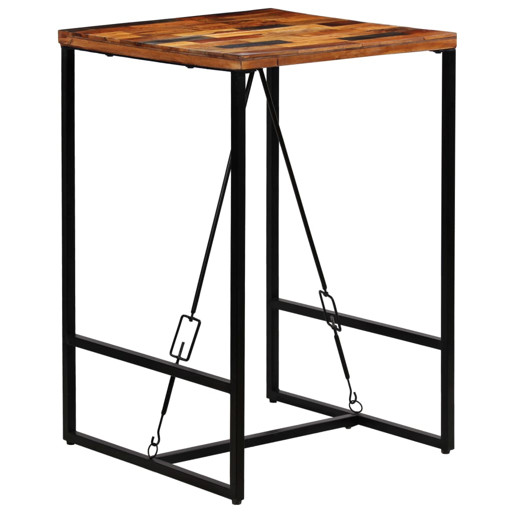 Bar Table Solid Reclaimed Wood 70x70x106 cm- Kitchen & Dining Room Tables - HomeShopIreland - Home Shop Ireland - Kitchen & Dining Room Tables - Bar Table Solid Reclaimed Wood 70x70x106 cm