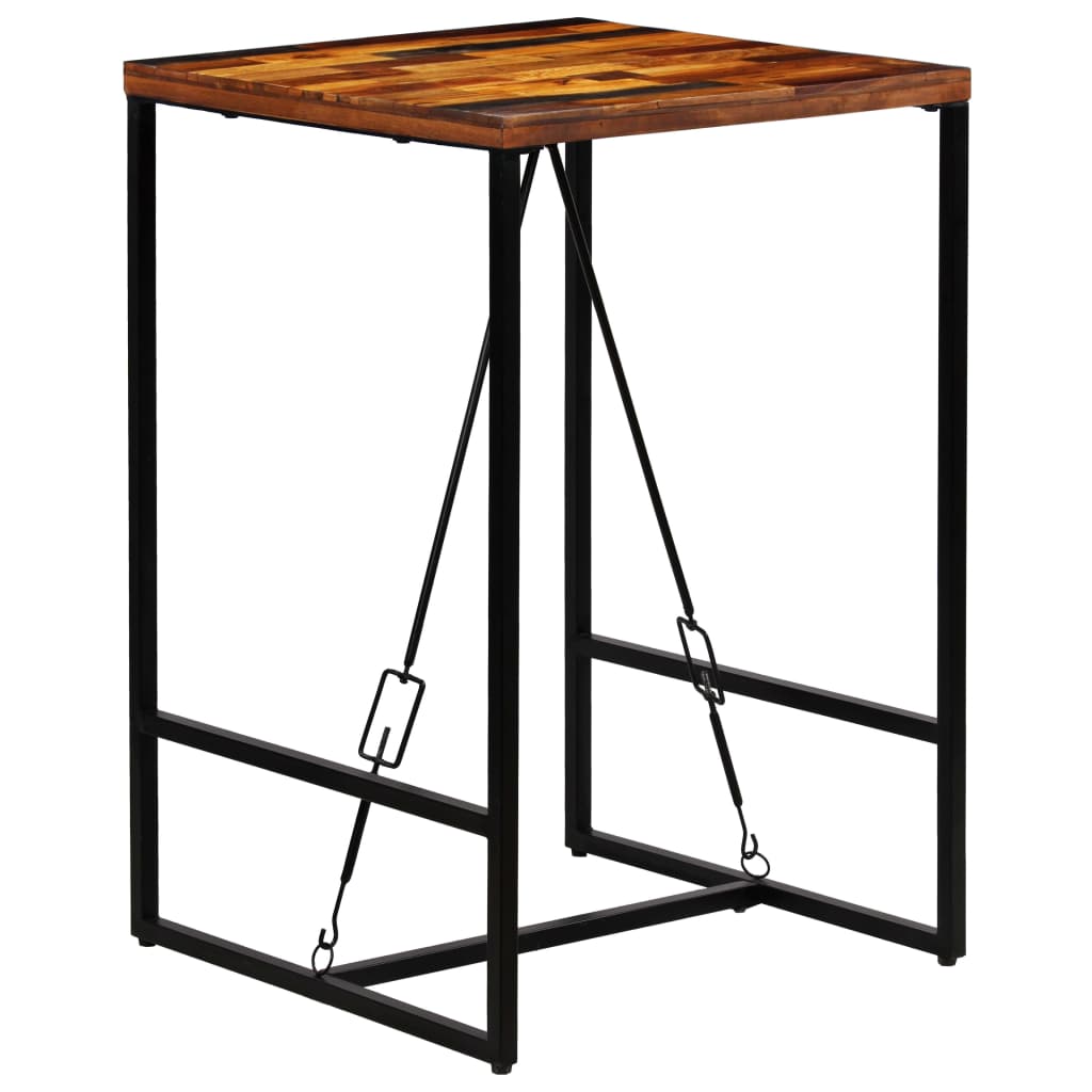 Bar Table Solid Reclaimed Wood 70x70x106 cm- Kitchen & Dining Room Tables - HomeShopIreland - Home Shop Ireland - Kitchen & Dining Room Tables - Bar Table Solid Reclaimed Wood 70x70x106 cm