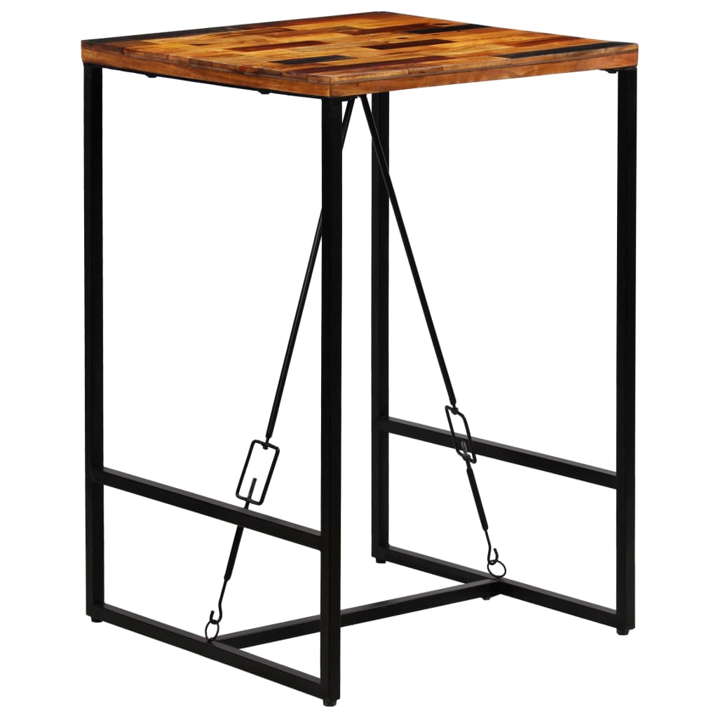 Bar Table Solid Reclaimed Wood 70x70x106 cm- Kitchen & Dining Room Tables - HomeShopIreland - Home Shop Ireland - Kitchen & Dining Room Tables - Bar Table Solid Reclaimed Wood 70x70x106 cm