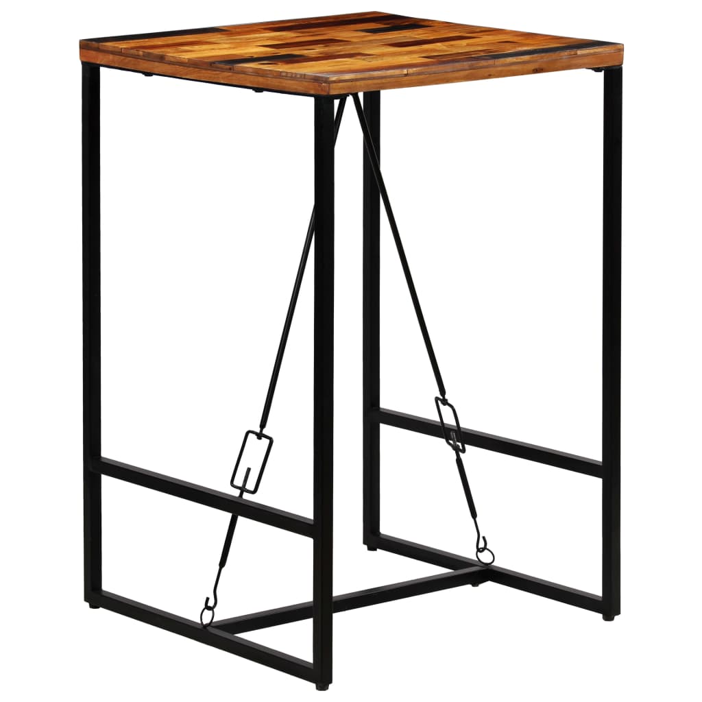 Bar Table Solid Reclaimed Wood 70x70x106 cm- Kitchen & Dining Room Tables - HomeShopIreland - Home Shop Ireland - Kitchen & Dining Room Tables - Bar Table Solid Reclaimed Wood 70x70x106 cm