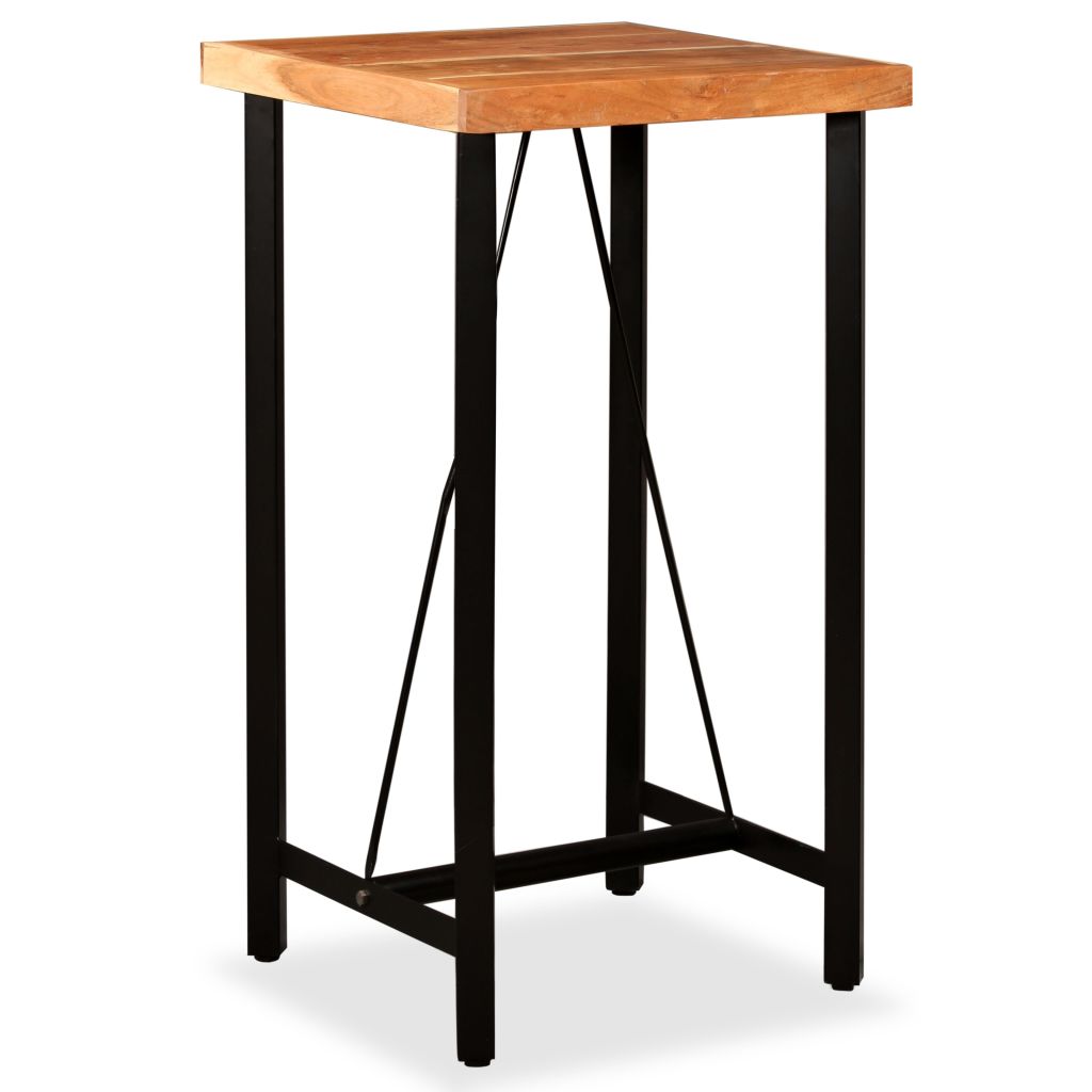 Bar Set 3 Pieces Solid Acacia and Reclaimed Wood- Kitchen & Dining Furniture Sets - HomeShopIreland - Home Shop Ireland - Kitchen & Dining Furniture Sets - Bar Set 3 Pieces Solid Acacia and Reclaimed Wood