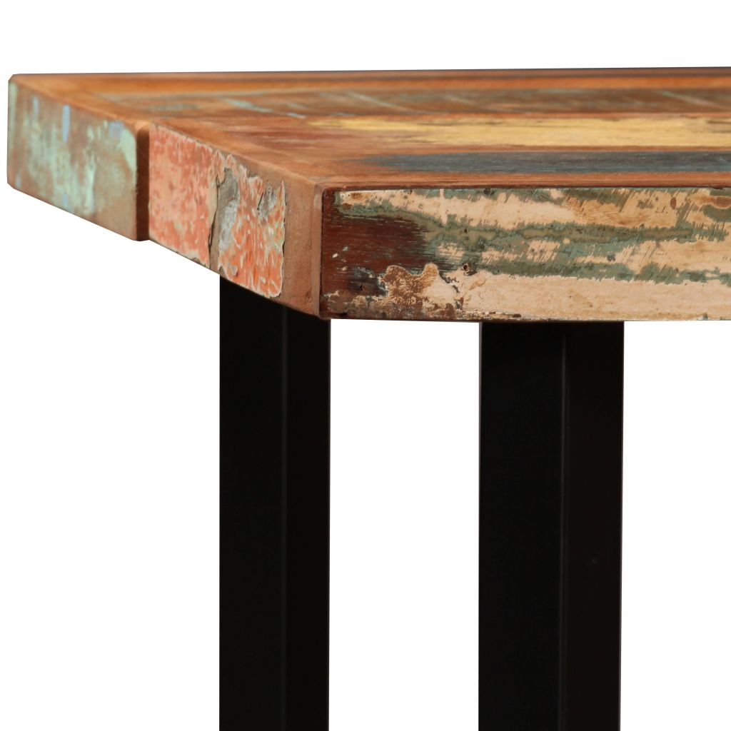 Bar Set 7 Pieces Solid Reclaimed Wood- Kitchen & Dining Furniture Sets - HomeShopIreland - Home Shop Ireland - Kitchen & Dining Furniture Sets - Bar Set 7 Pieces Solid Reclaimed Wood