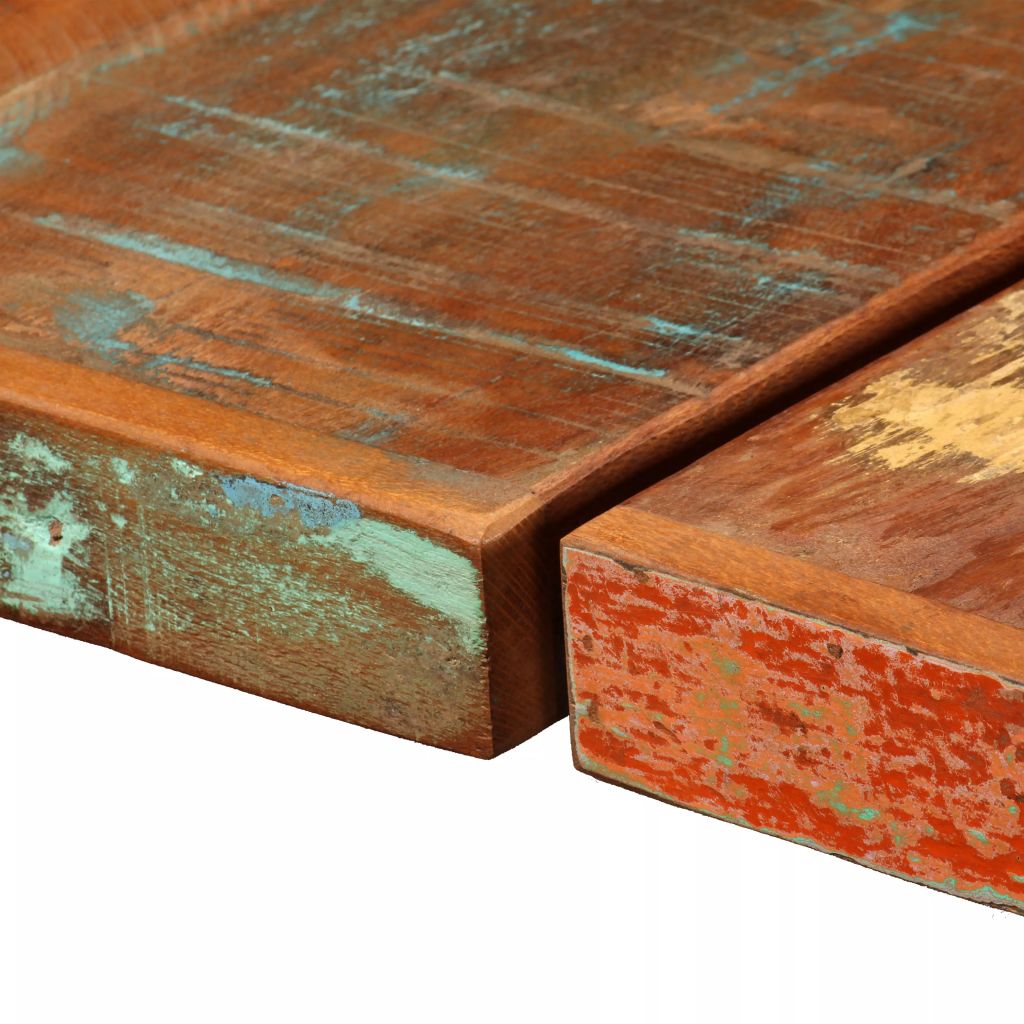 Bar Set 7 Pieces Solid Reclaimed Wood- Kitchen & Dining Furniture Sets - HomeShopIreland - Home Shop Ireland - Kitchen & Dining Furniture Sets - Bar Set 7 Pieces Solid Reclaimed Wood