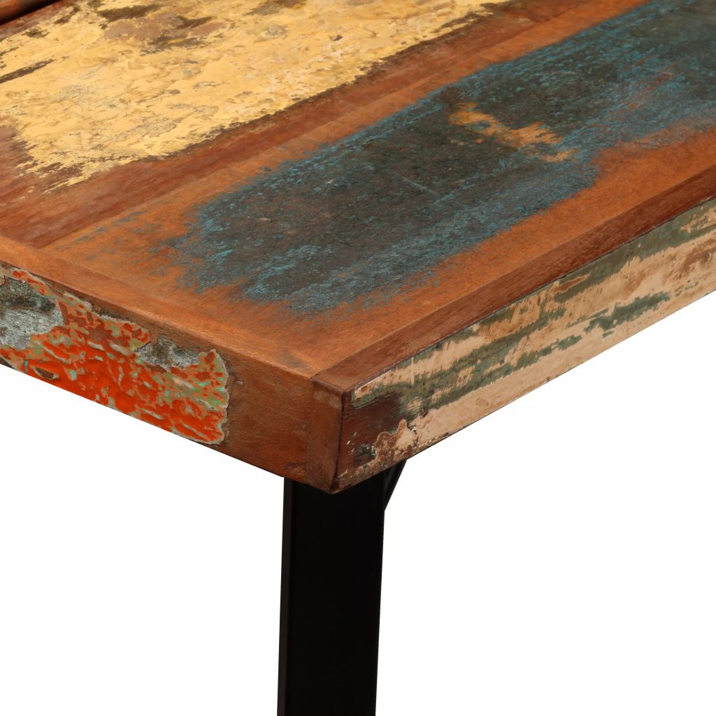 Bar Set 7 Pieces Solid Reclaimed Wood- Kitchen & Dining Furniture Sets - HomeShopIreland - Home Shop Ireland - Kitchen & Dining Furniture Sets - Bar Set 7 Pieces Solid Reclaimed Wood