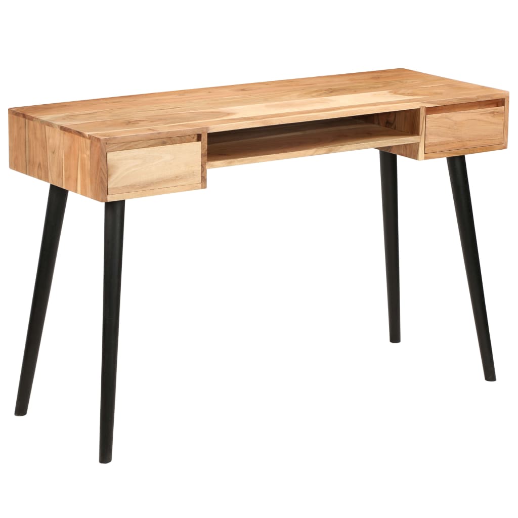 Writing Table Solid Acacia Wood 118x45x76 cm- Desks - HomeShopIreland - Home Shop Ireland - Desks - Writing Table Solid Acacia Wood 118x45x76 cm