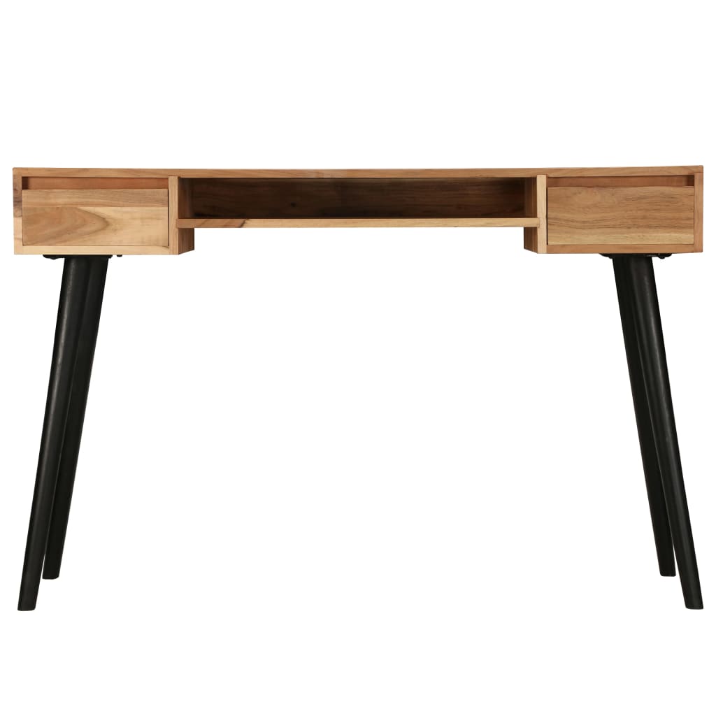 Writing Table Solid Acacia Wood 118x45x76 cm- Desks - HomeShopIreland - Home Shop Ireland - Desks - Writing Table Solid Acacia Wood 118x45x76 cm