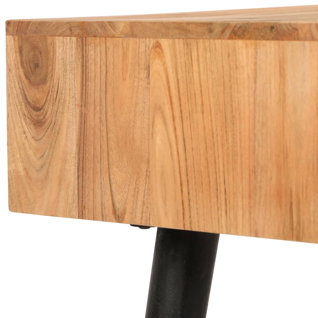 Writing Table Solid Acacia Wood 118x45x76 cm- Desks - HomeShopIreland - Home Shop Ireland - Desks - Writing Table Solid Acacia Wood 118x45x76 cm