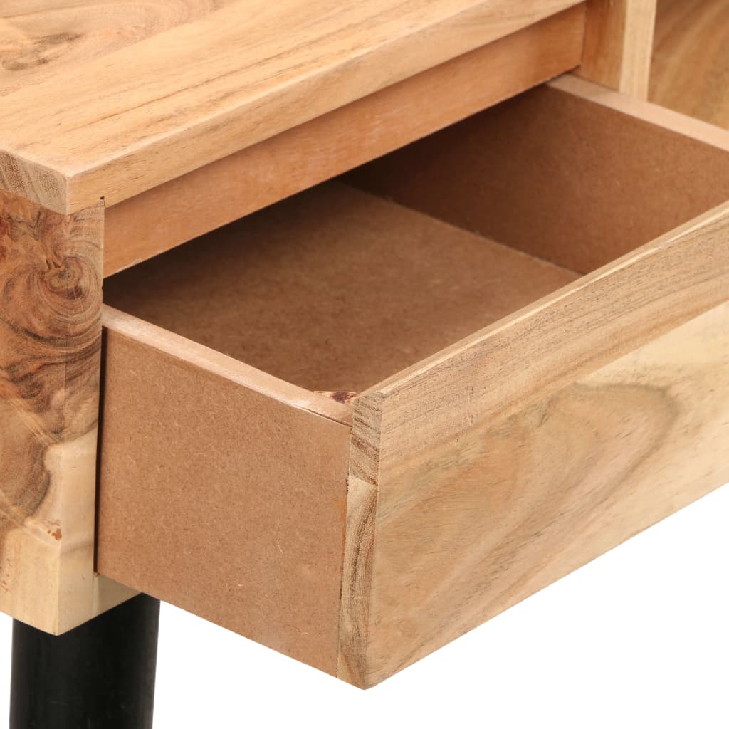 Writing Table Solid Acacia Wood 118x45x76 cm- Desks - HomeShopIreland - Home Shop Ireland - Desks - Writing Table Solid Acacia Wood 118x45x76 cm