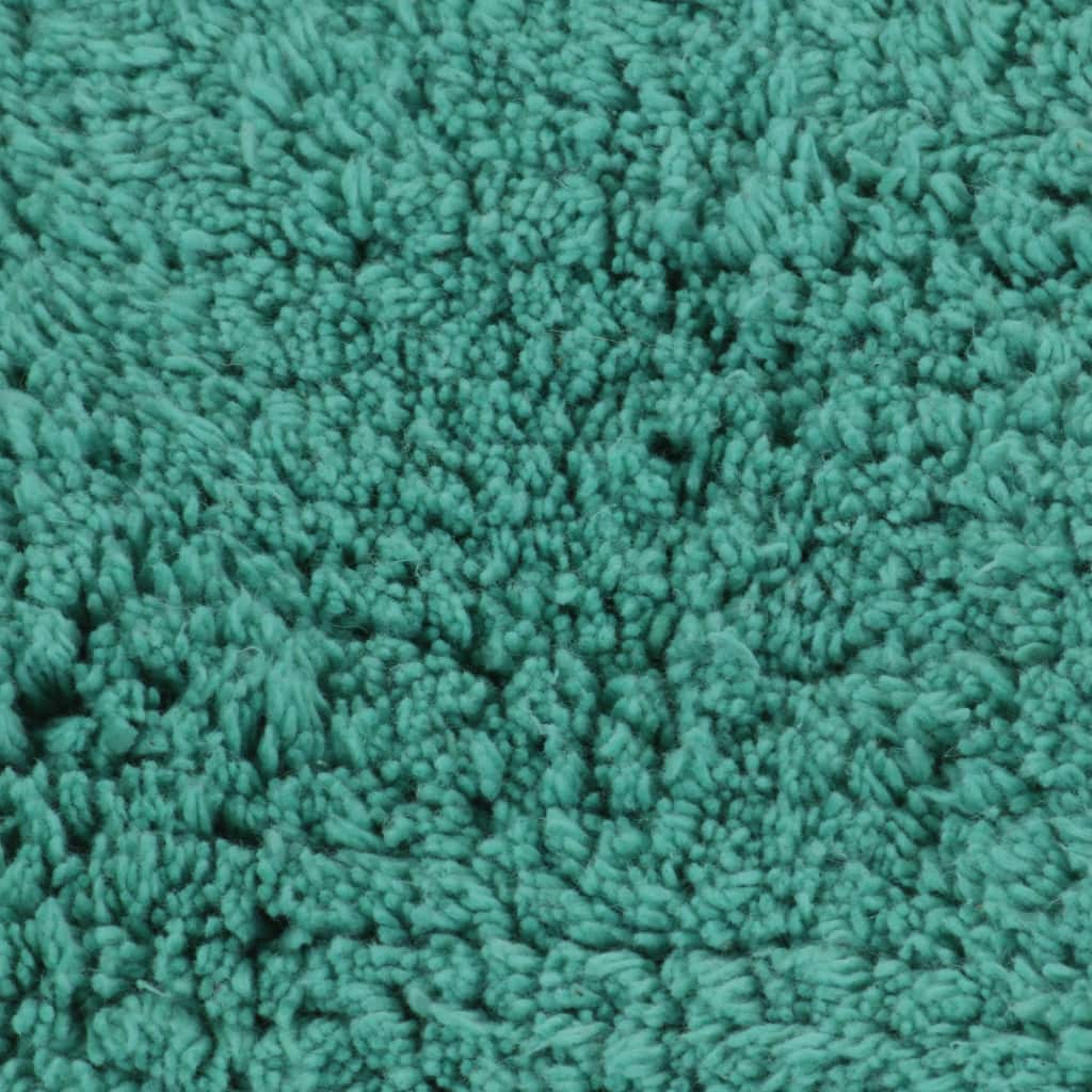 Bathroom Mat Set 2 Pieces Fabric Turquoise- Bath Mats & Rugs - HomeShopIreland - Home Shop Ireland - Bath Mats & Rugs - Bathroom Mat Set 2 Pieces Fabric Turquoise