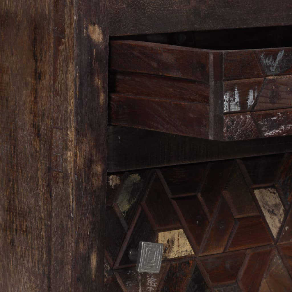 Bedside Cabinet Solid Reclaimed Wood 40x30x50 cm- Bedside Tables - HomeShopIreland - Home Shop Ireland - Bedside Tables - Bedside Cabinet Solid Reclaimed Wood 40x30x50 cm