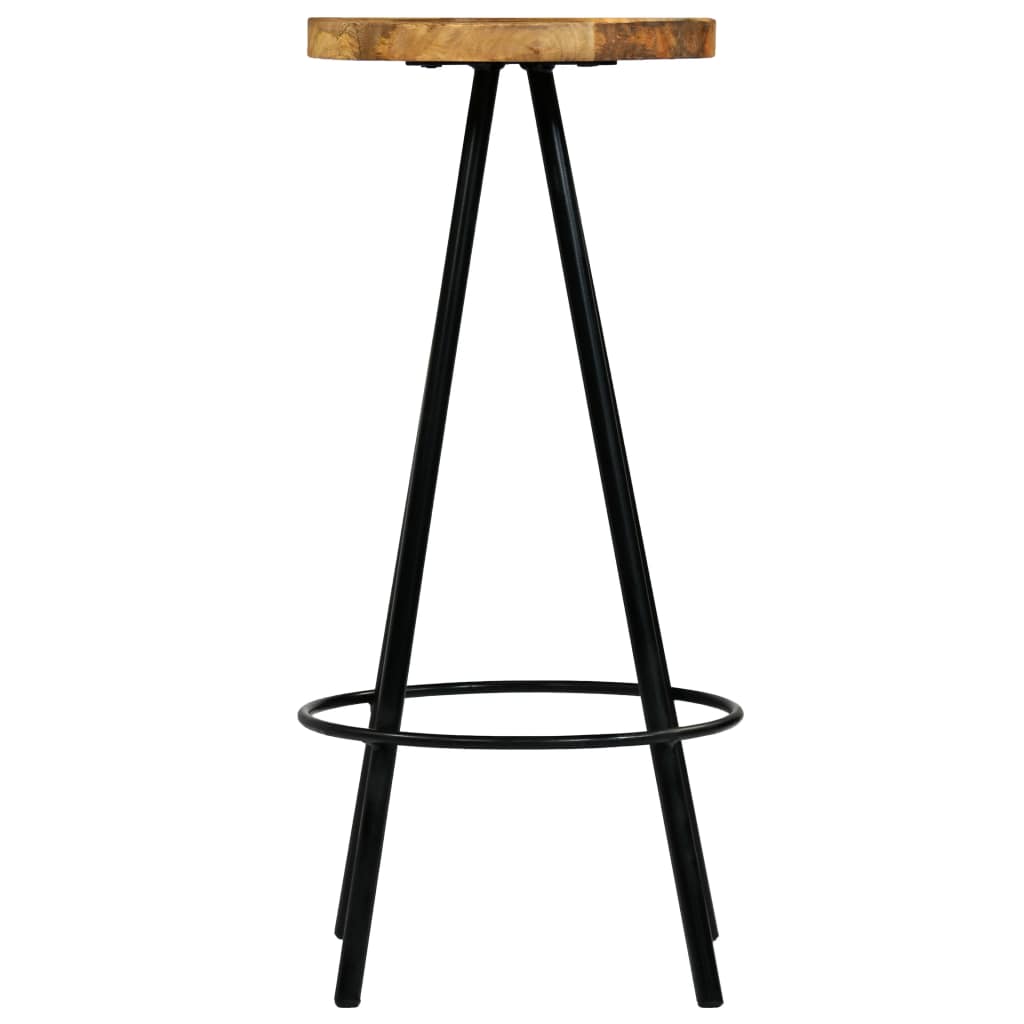 Bar Chairs 4 pcs Solid Mango Wood- Table & Bar Stools - HomeShopIreland - Home Shop Ireland - Table & Bar Stools - Bar Chairs 4 pcs Solid Mango Wood
