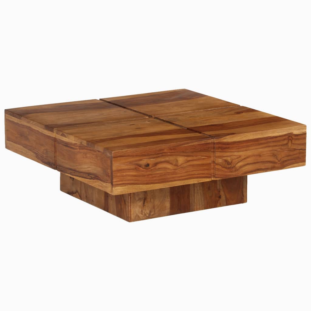Coffee Table Solid Sheesham Wood 80x80x30 cm- Coffee Tables - HomeShopIreland - Home Shop Ireland - Coffee Tables - Coffee Table Solid Sheesham Wood 80x80x30 cm