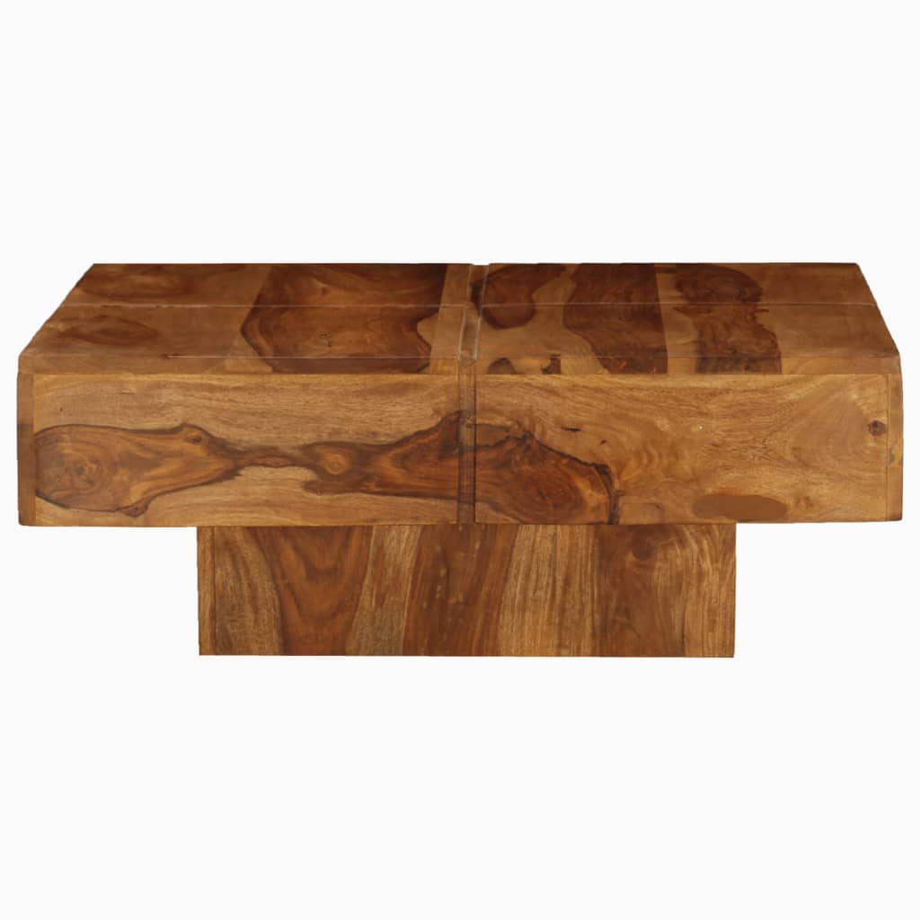 Coffee Table Solid Sheesham Wood 80x80x30 cm- Coffee Tables - HomeShopIreland - Home Shop Ireland - Coffee Tables - Coffee Table Solid Sheesham Wood 80x80x30 cm