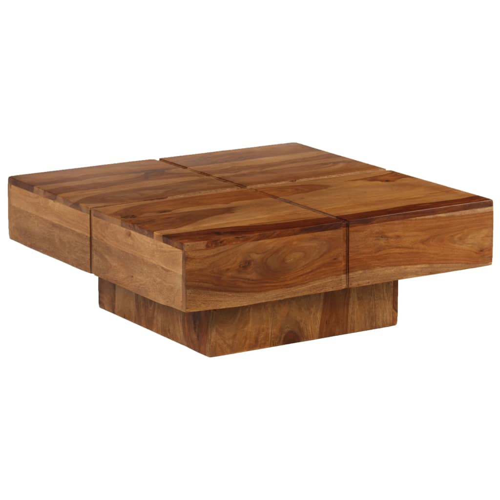 Coffee Table Solid Sheesham Wood 80x80x30 cm- Coffee Tables - HomeShopIreland - Home Shop Ireland - Coffee Tables - Coffee Table Solid Sheesham Wood 80x80x30 cm