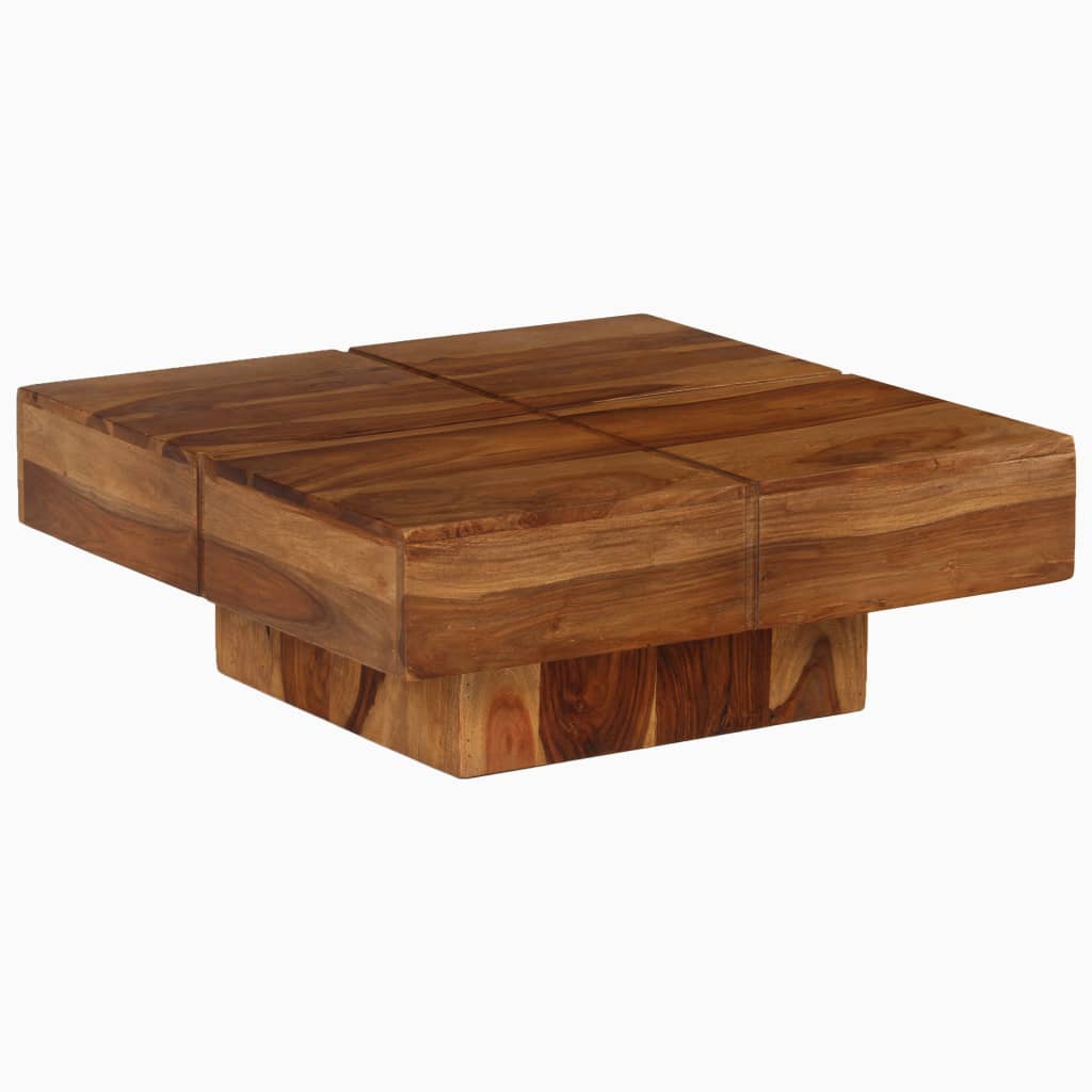 Coffee Table Solid Sheesham Wood 80x80x30 cm- Coffee Tables - HomeShopIreland - Home Shop Ireland - Coffee Tables - Coffee Table Solid Sheesham Wood 80x80x30 cm