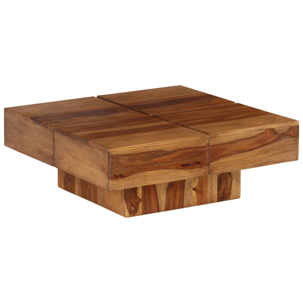 Coffee Table Solid Sheesham Wood 80x80x30 cm- Coffee Tables - HomeShopIreland - Home Shop Ireland - Coffee Tables - Coffee Table Solid Sheesham Wood 80x80x30 cm