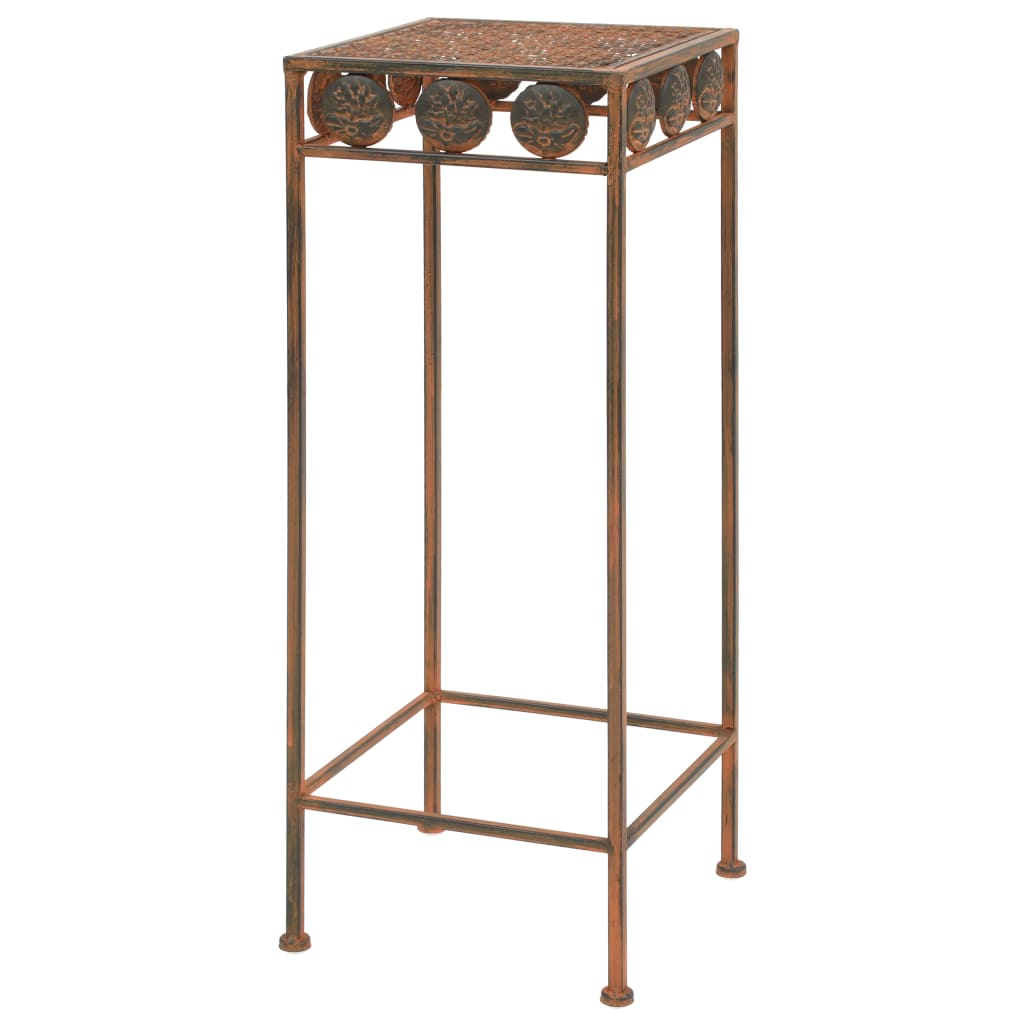 Plant Stand Set 3 Pieces Vintage Style Metal Rusty- Plant Stands - HomeShopIreland - Home Shop Ireland - Plant Stands - Plant Stand Set 3 Pieces Vintage Style Metal Rusty