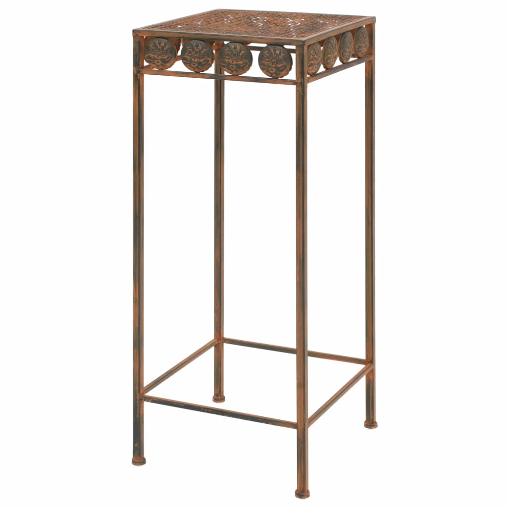Plant Stand Set 3 Pieces Vintage Style Metal Rusty- Plant Stands - HomeShopIreland - Home Shop Ireland - Plant Stands - Plant Stand Set 3 Pieces Vintage Style Metal Rusty