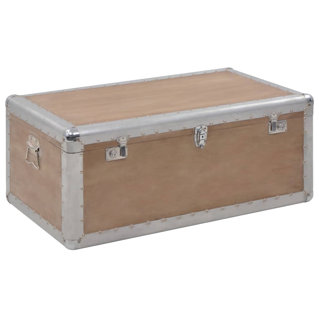 Storage Box Solid Fir Wood 91x52x40 cm Brown- Storage Chests - HomeShopIreland - Home Shop Ireland - Storage Chests - Storage Box Solid Fir Wood 91x52x40 cm Brown