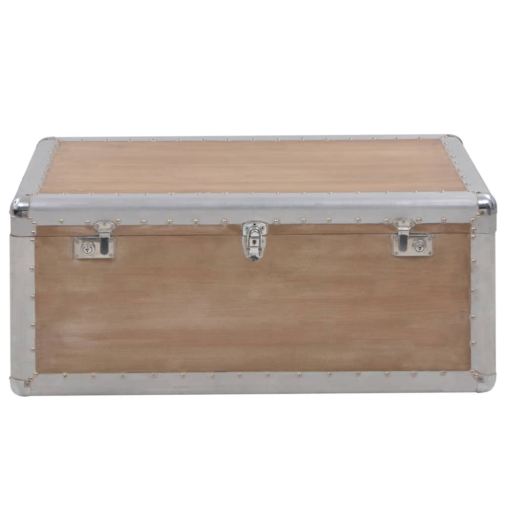 Storage Box Solid Fir Wood 91x52x40 cm Brown- Storage Chests - HomeShopIreland - Home Shop Ireland - Storage Chests - Storage Box Solid Fir Wood 91x52x40 cm Brown