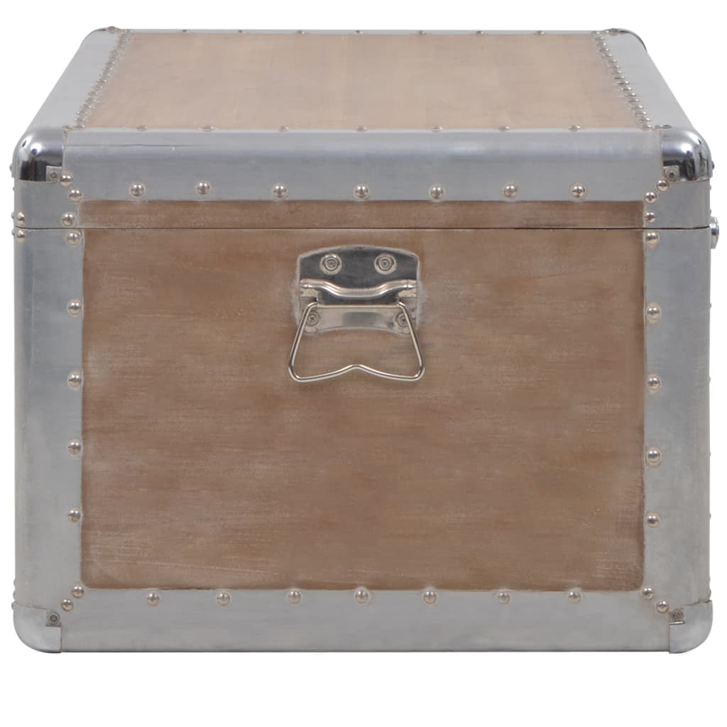 Storage Box Solid Fir Wood 91x52x40 cm Brown- Storage Chests - HomeShopIreland - Home Shop Ireland - Storage Chests - Storage Box Solid Fir Wood 91x52x40 cm Brown