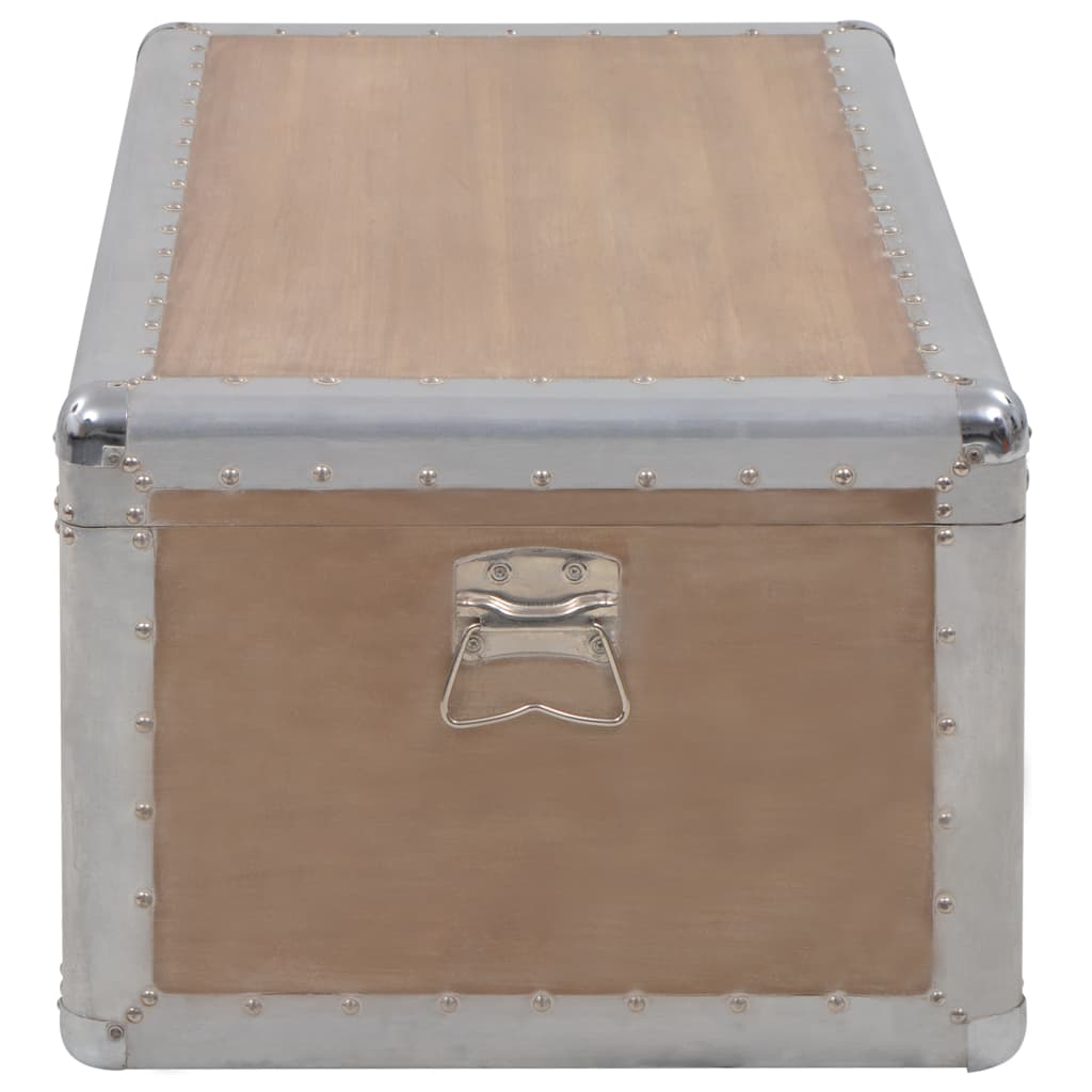 Storage Box Solid Fir Wood 91x52x40 cm Brown- Storage Chests - HomeShopIreland - Home Shop Ireland - Storage Chests - Storage Box Solid Fir Wood 91x52x40 cm Brown