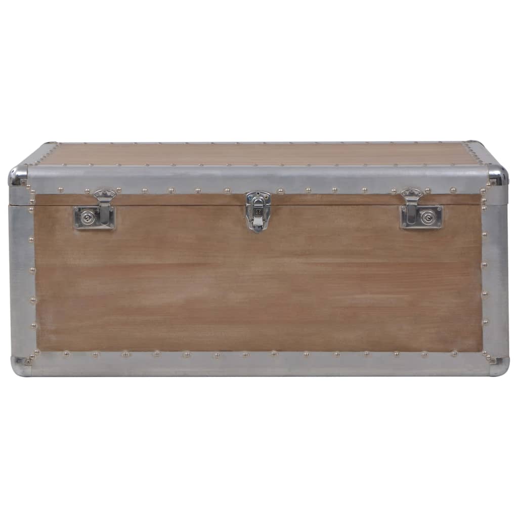 Storage Box Solid Fir Wood 91x52x40 cm Brown- Storage Chests - HomeShopIreland - Home Shop Ireland - Storage Chests - Storage Box Solid Fir Wood 91x52x40 cm Brown