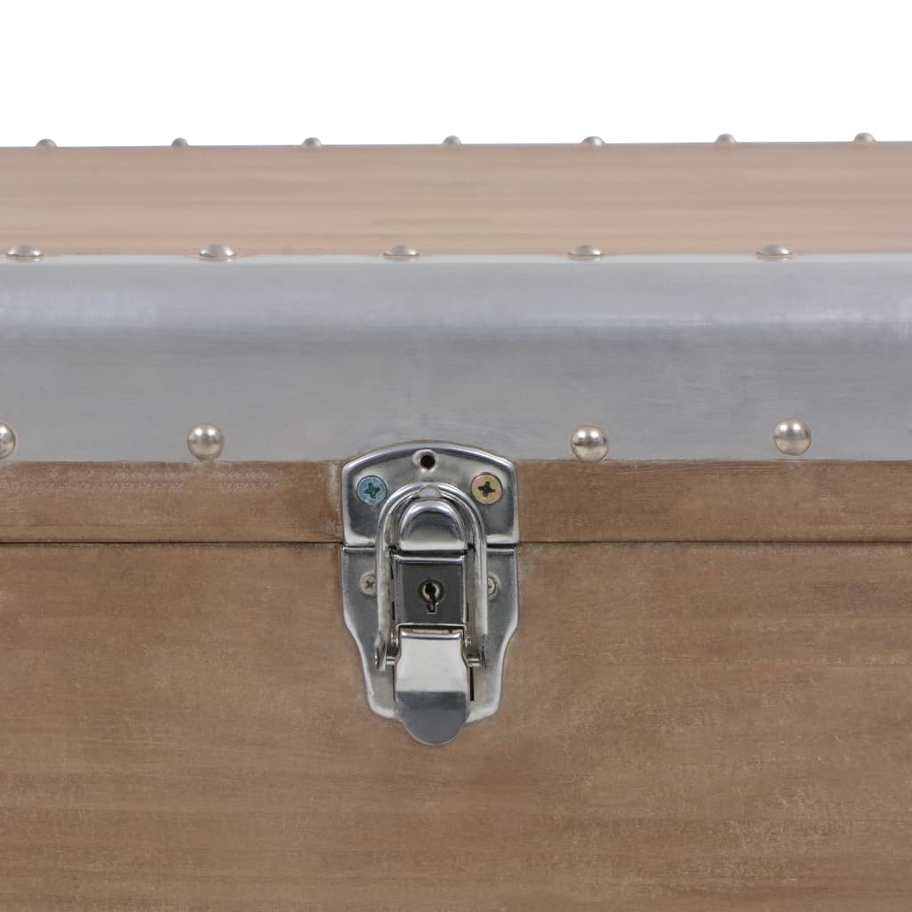 Storage Box Solid Fir Wood 91x52x40 cm Brown- Storage Chests - HomeShopIreland - Home Shop Ireland - Storage Chests - Storage Box Solid Fir Wood 91x52x40 cm Brown
