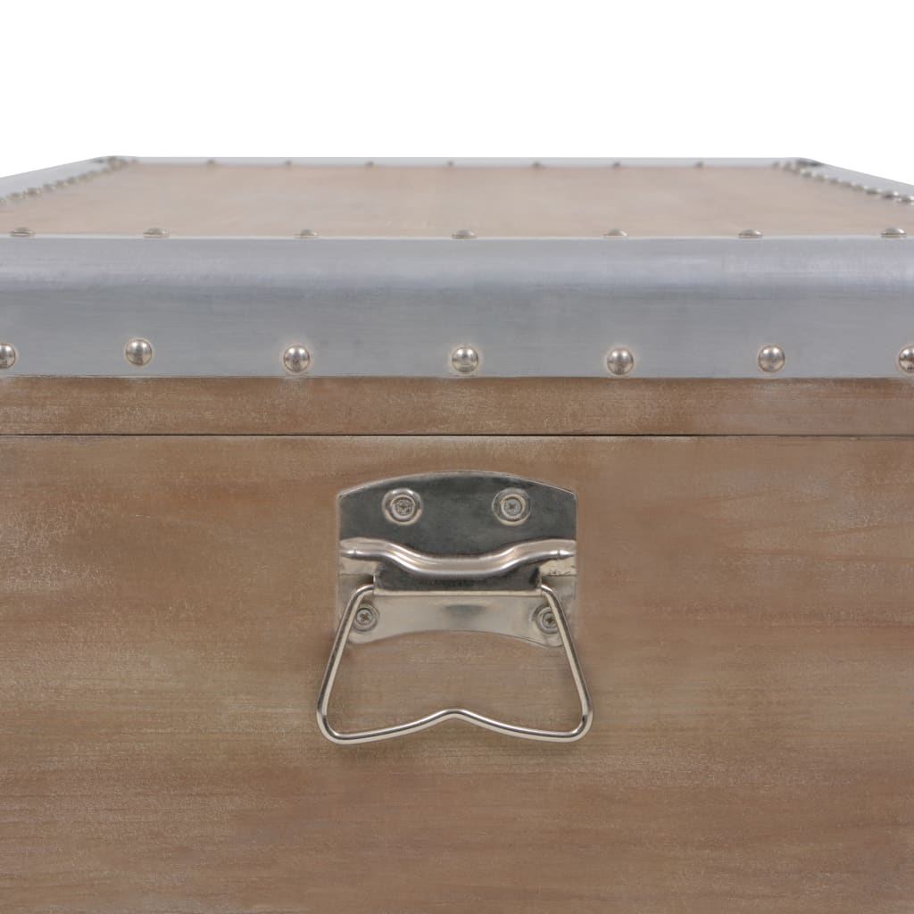 Storage Box Solid Fir Wood 91x52x40 cm Brown- Storage Chests - HomeShopIreland - Home Shop Ireland - Storage Chests - Storage Box Solid Fir Wood 91x52x40 cm Brown
