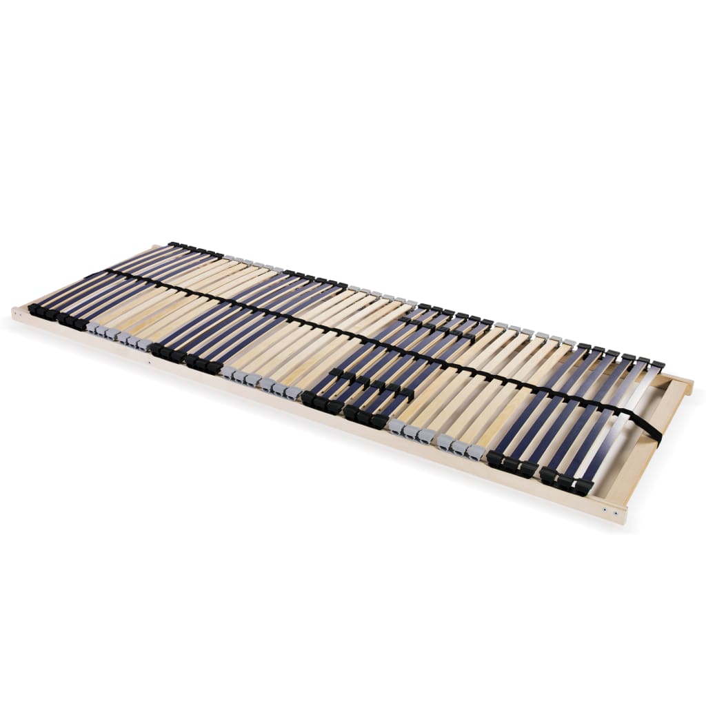 Slatted Bed Base with 42 Slats 7 Zones 90x200 cm- Beds & Bed Frames - HomeShopIreland - Home Shop Ireland - Beds & Bed Frames - Slatted Bed Base with 42 Slats 7 Zones 90x200 cm