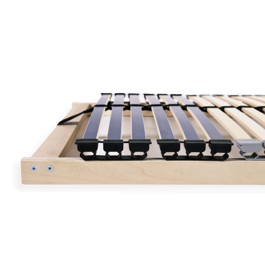 Slatted Bed Base with 42 Slats 7 Zones 90x200 cm- Beds & Bed Frames - HomeShopIreland - Home Shop Ireland - Beds & Bed Frames - Slatted Bed Base with 42 Slats 7 Zones 90x200 cm