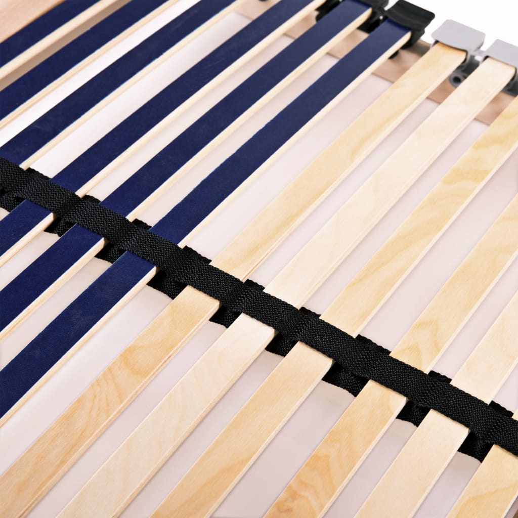 Slatted Bed Base with 42 Slats 7 Zones 90x200 cm- Beds & Bed Frames - HomeShopIreland - Home Shop Ireland - Beds & Bed Frames - Slatted Bed Base with 42 Slats 7 Zones 90x200 cm